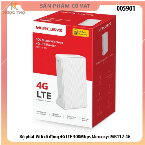 Bộ Phát Wifi Di Động 4G LTE Mercusys MB112 – Mạng Internet mọi lúc, mọi nơi!