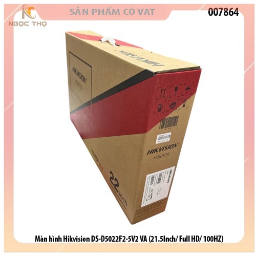 Màn hình Hikvision DS-D5022F2-5V2 VA (21.5Inch/ Full HD/ 100HZ) - màn hình 22 inch