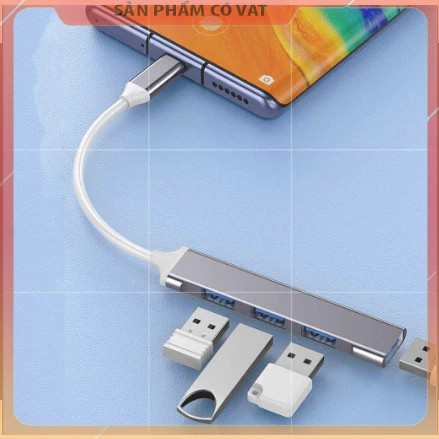 Bộ chia TypeC 3.0 RA 4 USB VK303 thương hiệu VEGGIEG