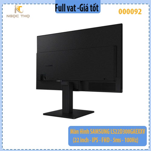 Màn hình Samsung LS22D300GAEXXV 22 inch – IPS – FHD 100Hz – 5ms – phẳng – chính hãng – full VAT