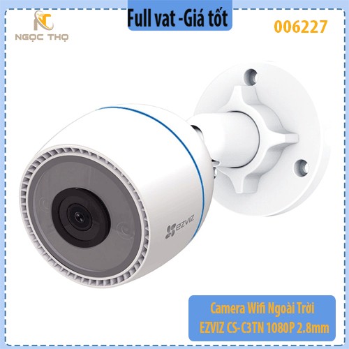 Camera Wifi Ngoài Trời EZVIZ CS-C3TN 1080P 2.8mm – Chính Hãng, Full VAT
