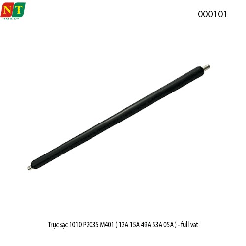 Trục Sạc dùng cho máy in HP 1010 / P2035 / M401 – Dùng Cho Cartridge 12A / 15A / 49A / 53A / 05A – Trục cao su máy in