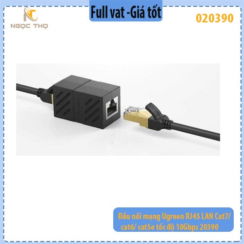Đầu nối mạng Ugreen RJ45 LAN Cat7 / Cat6 / Cat5e 10Gbps (20390) – Chính hãng – Full VAT