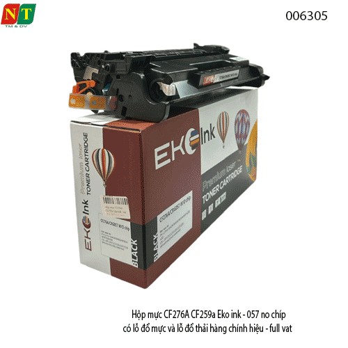 Hộp mực Eco Ink CF259A / CF276A – no chip | Tương thích Canon CRG-057 – Chính hiệu – Full VAT