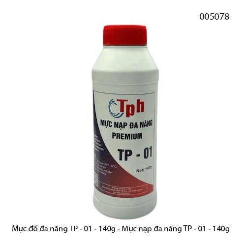 Combo 10 lọ Mực đổ đa năng TP-01 – 140g/lọ – Dùng cho nhiều dòng HP/Canon – Hàng mới – Full VAT