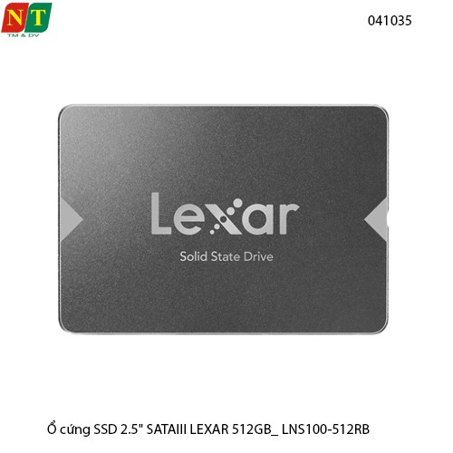 Ổ cứng SSD 2.5" SATAIII LEXAR 512GB_ LNQ100X512G-RNNNG - hàng chính hãng - full vat