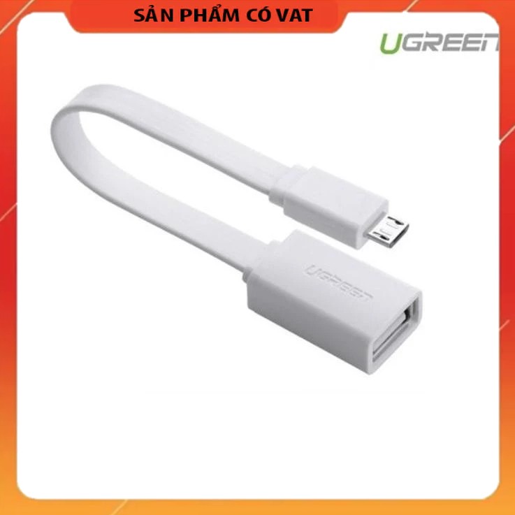 Cáp OTG Micro USB 2.0 chính hãng ugreen 10821