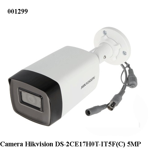 Camera Hikvision DS-2CE17H0T-IT5F(C) – 5MP – Hồng Ngoại 80m – Chính Hãng – Full VAT