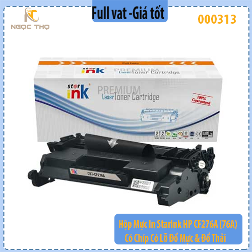 Hộp Mực In StarInk HP CF276A (76A) – Có Chíp – Có Lỗ Đổ Mực & Đổ Thải – Chính Hiệu – Full VAT