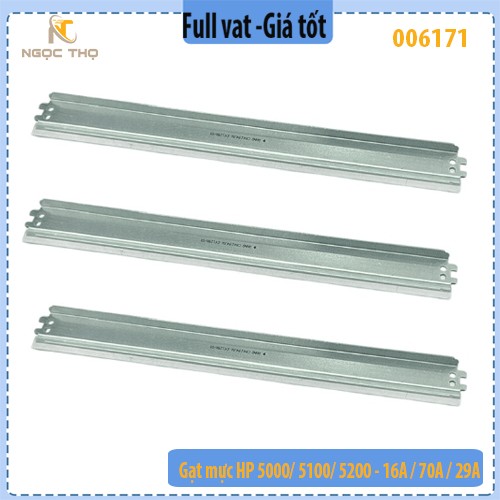 Gạt mực HP 5000/ 5100/ 5200 - 16A / 70A / 29A - Gạt Drum HP 5000/ 5100/ 5200 - 16A / 70A / 29A - full vat