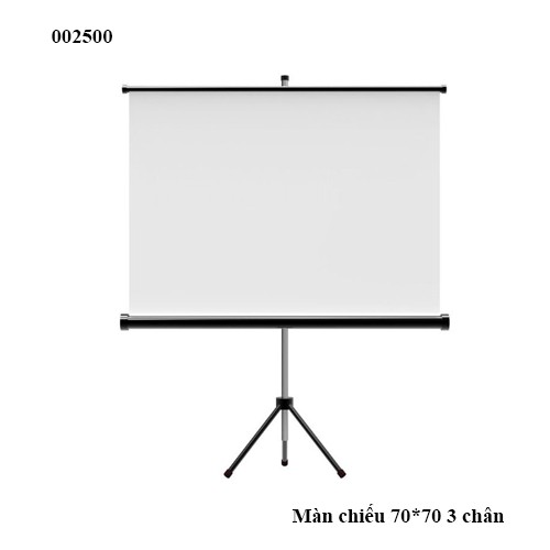 Màn chiếu 3 chân DALITE - P70TS 70×70 (100”) – 178×178cm – Matte White – Sơn tĩnh điện trắng – Chính hãng | Full VAT