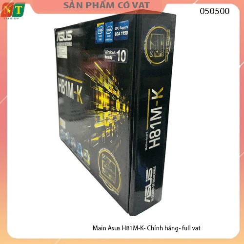 Main Asus H81M-K- Chính hãng- full vat