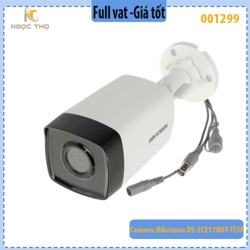 Camera Hikvision DS-2CE17H0T-IT5F(C) – 5MP – Hồng Ngoại 80m – Chính Hãng – Full VAT