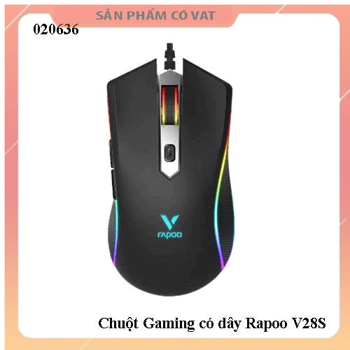 Chuột Gaming có dây Rapoo V28S
