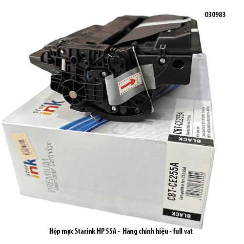 Hộp Mực In StarInk HP 55A (CE255A) – Bản In Đậm Rõ, Tiết Kiệm Chi Phí – Hàng Chính Hiệu – Full VAT