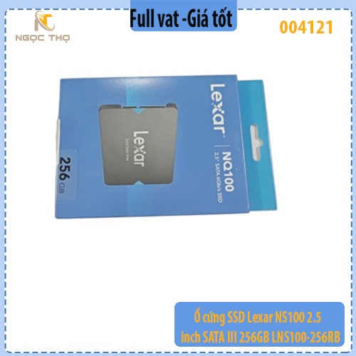 Ổ cứng SSD 2.5" Sata III Lexar 256GB_LNS100-256RB - Hàng chính hãng - Full vat