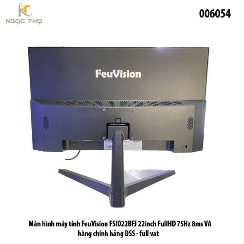 Màn hình máy tính Feuvision FSID22BFJ – 21.45 inch – VA – Full HD – 75Hz – HDMI/VGA – viền mỏng – chính hãng – full VAT