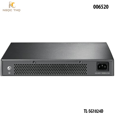 Chia mạng Switch TP-Link SG1024D – Bộ Chia Mạng Tplink 24 Cổng Gigabit 10/100/1000Mbps – Vỏ Kim Loại – Chính Hãng