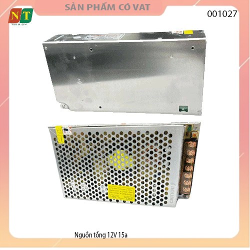Nguồn tổng 12V 15A