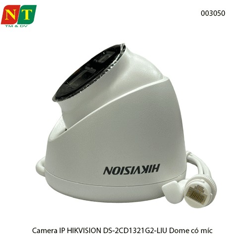 Camera IP HIKVISION DS-2CD1321G2-LIU – 2MP Full HD – Dome trong nhà – có mic – hồng ngoại 20m – Smart Light – chính hãng