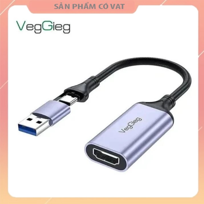 Bộ chuyển đổi Type C sang HDMI VegGieg VZ915 Phụ Kiện