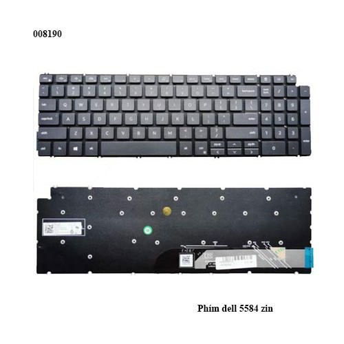 Bàn phím laptop Dell Inspiron 5584 5590 5593 5594 5598 3505 – Hàng zin – Full phím số - full vat