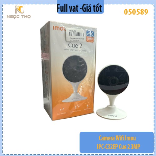 Camera Wifi Imou IPC-C32EP Cue 2 3MP – Quan sát thông minh, hình ảnh siêu nét, hỗ trợ đàm thoại 2 chiều