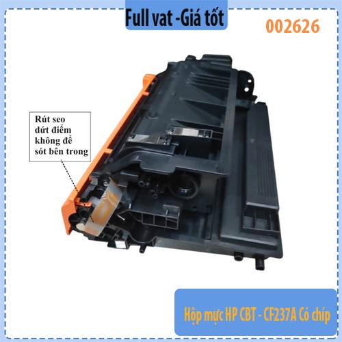 Hộp mực CBT-CF237A Có chíp – Dùng cho HP M607 / M608 / M609 / M631 / M632 / M633 – Chính hiệu Starink – Full VAT