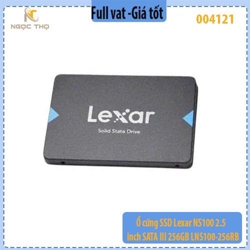 Ổ cứng SSD 2.5" Sata III Lexar 256GB_LNS100-256RB - Hàng chính hãng - Full vat