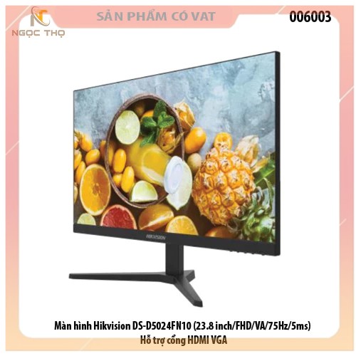 Màn hình Hikvision DS-D5024FN10 (23.8 inch/FHD/VA/75Hz/5ms) - Hàng chính hãng - full vat