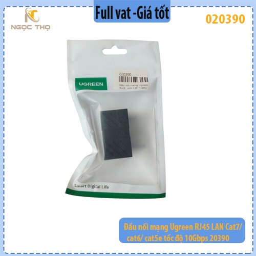 Đầu nối mạng Ugreen RJ45 LAN Cat7 / Cat6 / Cat5e 10Gbps (20390) – Chính hãng – Full VAT