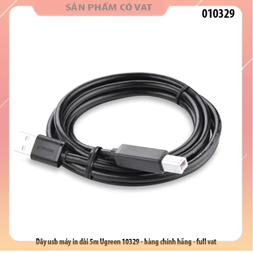 Dây usb máy in dài 5m Ugreen 10329 - hàng chính hãng - full vat