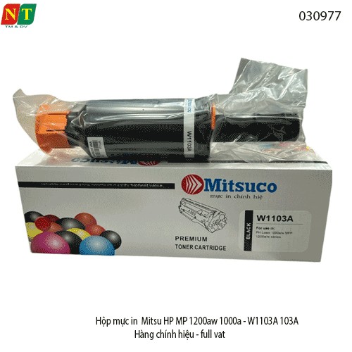 Hộp mực Mitsu HP MP 1200aw / 1000a (W1103A – 103A) – Dùng cho HP Neverstop – Hàng chính hiệu – Full VAT