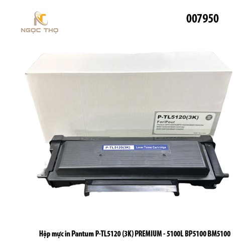 Hộp mực PREMIUM Pantum P-TL5120 (3K) – Dùng cho 5100L, BP5100, BM5100, BP5100DN/DW, BM5100ADN/ADW/FDN/FDW, BM5110ADW