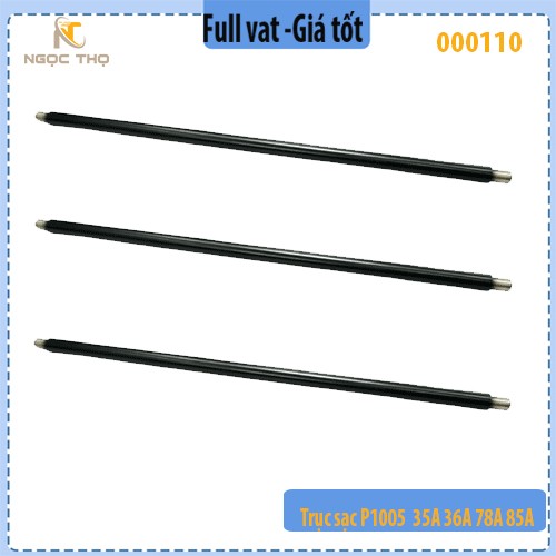 Trục sạc P1005 (35A / 36A / 78A / 85A) – Trục cao su HP P1005 – Dùng cho nhiều dòng HP & Canon – Full VAT