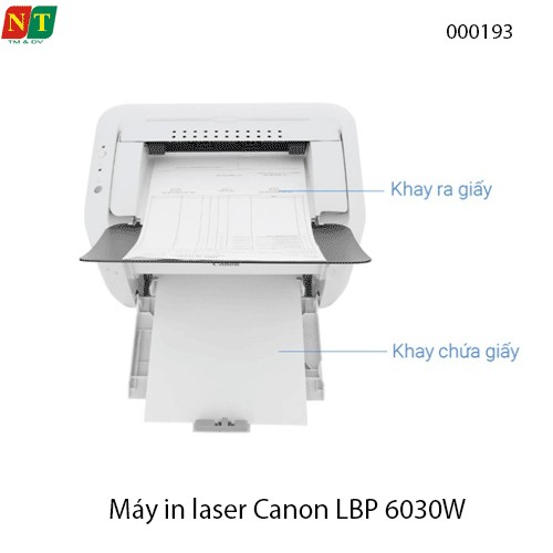 Máy in Canon LBP 6030W – Laser đen trắng, in WiFi, nhỏ gọn, chính hãng - full vat