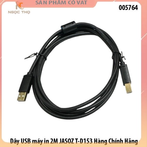 Usb máy in dài 2M JASOZ T-D153 - Cáp dữ liệu USB 2.0 cho máy in dài 2M JASOZ T-D153 - Full vat