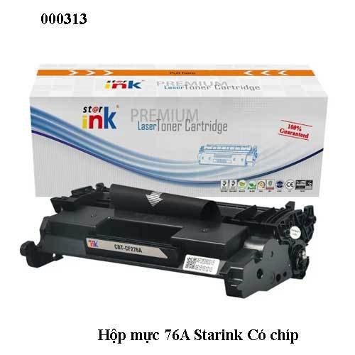 Hộp Mực In StarInk HP CF276A (76A) – Có Chíp – Có Lỗ Đổ Mực & Đổ Thải – Chính Hiệu – Full VAT