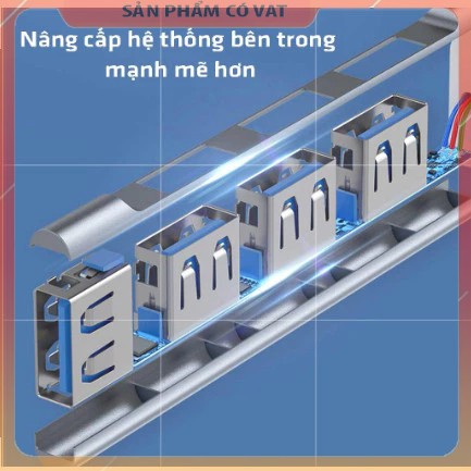 Bộ chia TypeC 3.0 RA 4 USB VK303 thương hiệu VEGGIEG