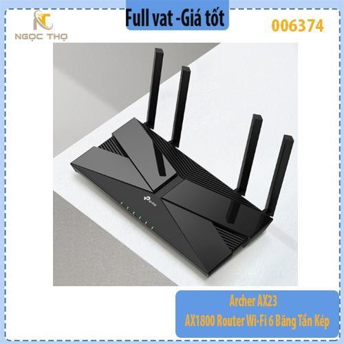 Bộ phát WIFI 6 TP-LINK Archer AX23 – AX1800 Router Wi-Fi 6 Băng Tần Kép - chính hãng - full vat