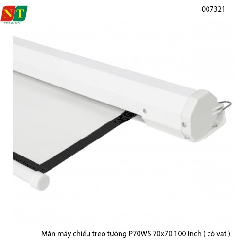 Màn chiếu treo tường DALITE P70WS 100” ( 70x70 | 178×178cm) – Kéo tay – Tỷ lệ 1:1 – Chính hãng – Full VAT