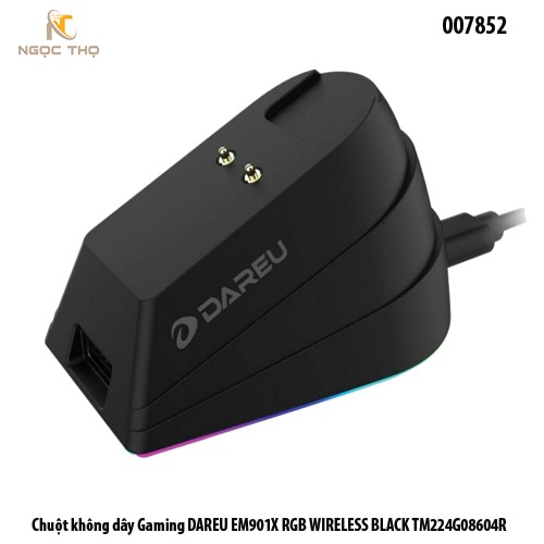 Chuột không dây Gaming DAREU EM901X RGB WIRELESS BLACK TM224G08604R - chính hãng - full vat
