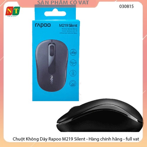 Chuột máy tính không dây Rapoo M219 Silent