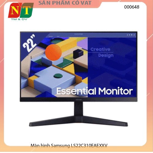 Màn hình Samsung LS22C310EAEXXV (22"/FHD/IPS/75Hz/5ms/250 nits/HDMI+VGA, viền mỏng) - Hàng chính hãng - full vat
