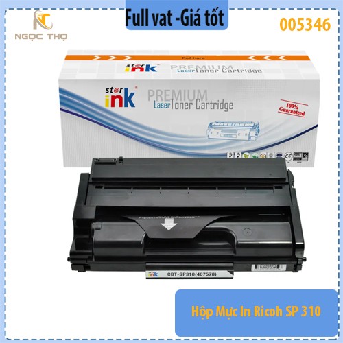 Hộp Mực In Ricoh SP 310 / SP 325 – Dùng Cho SP 310DN, SP 311DN, SP 320DN– Chính Hiệu StarInk – Full VAT