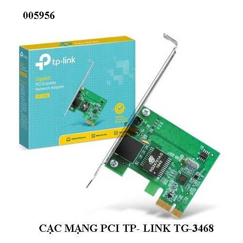 Card mạng Gigabit PCI Express TP-Link TG-3468 – 10/100/1000Mbps – Chính hãng Full VAT