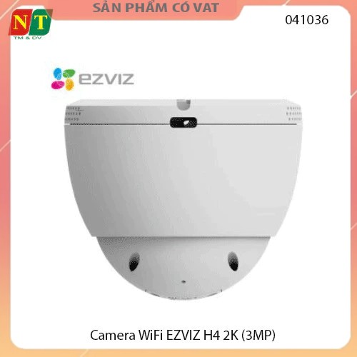 Camera WiFi bán cầu thông minh EZVIZ H4 2K (3MP) - Hàng chính hãng - Full vat