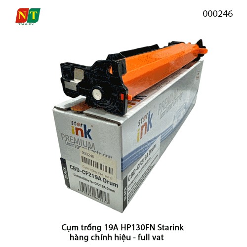 Cụm Trống Starink HP CF219A (Drum 19A) Có Chip – Dùng Cho HP M102/M130 Series & Canon LBP112/113 – Chính Hiệu – Full VAT