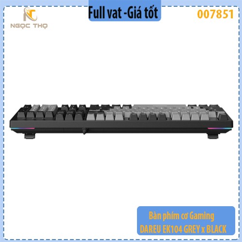 Bàn phím cơ Gaming DAREU EK104 GREY x BLACK - hàng chính hãng - full vat