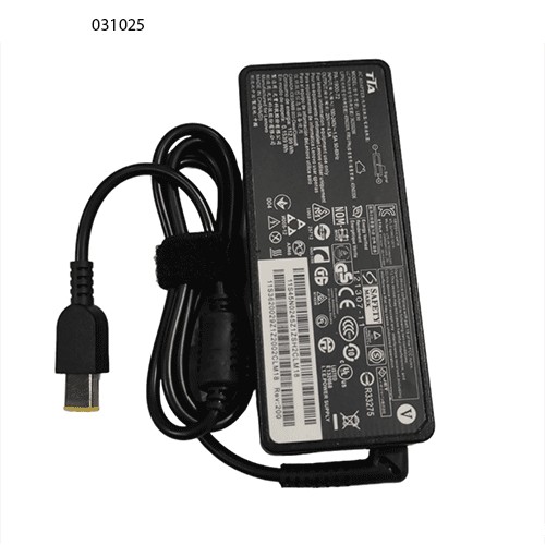 Sạc laptop Lenovo vuông 20V–4.5A (90W) – Chân USB Rectangular (có kim) – TTA-LE90 – chính hiệu | full VAT – dây nguồn